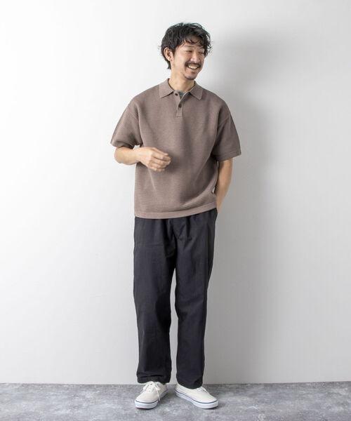 BATONER（バトナー）の「【BATONER/バトナー】THE SUMMER KNIT POLO