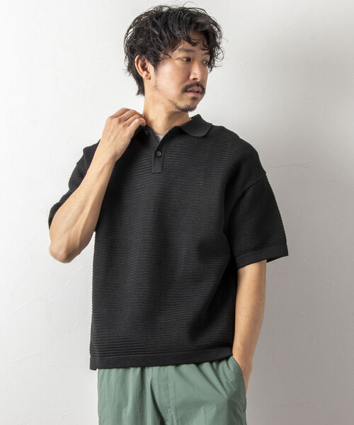 BATONER（バトナー）の「【BATONER/バトナー】THE SUMMER KNIT POLO