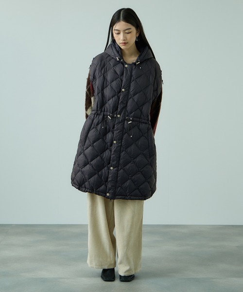 セール】TAION ダウンケープコート≪手洗い可能≫（ダウンジャケット