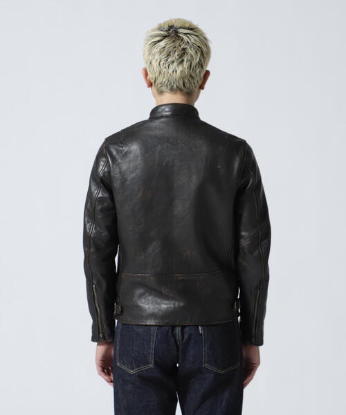 AVIREX（アヴィレックス）の「【直営店限定】AGED LEATHER SINGLE