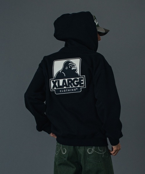 OG BOX ZIP UP HOODED SWEATSHIRT（パーカー）｜XLARGE（エクストラ