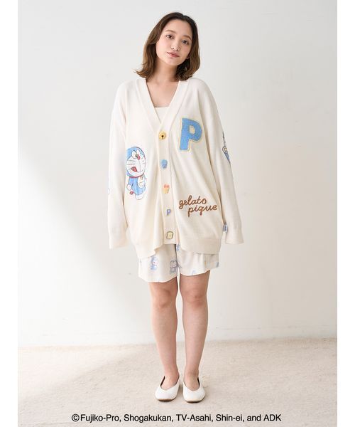 ドラえもん】【ユニセックス】おはようおやすみカーディガン（ルーム