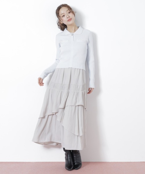 ◇割線ランダムティアードスカート（スカート）｜JILL by JILL STUART