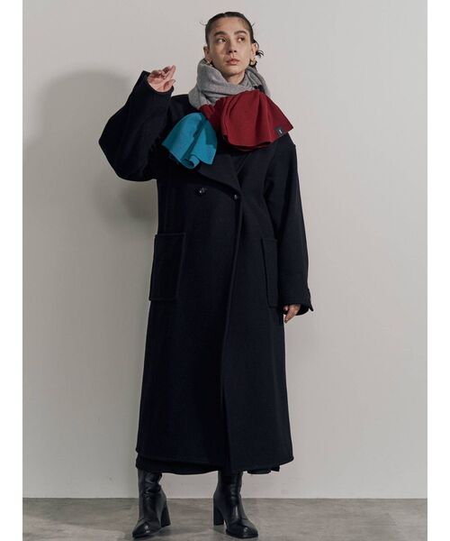 UN3D.（アンスリード）の「アシメカラーウールコート（その他アウター