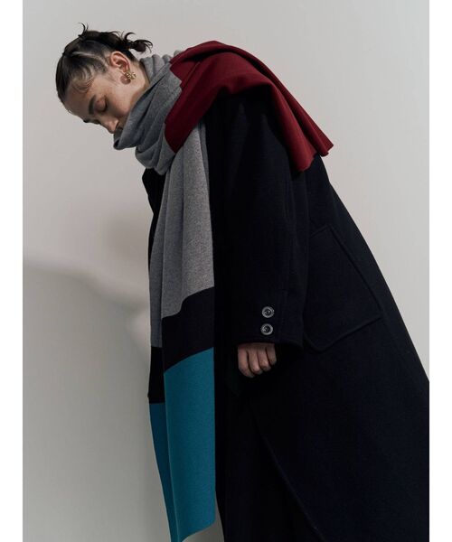 UN3D.（アンスリード）の「アシメカラーウールコート（その他アウター