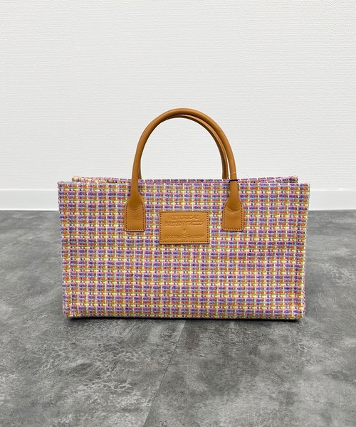 Nostalgic Garage:HARRIS TWEED TOTE ハリスツイード トートバックS