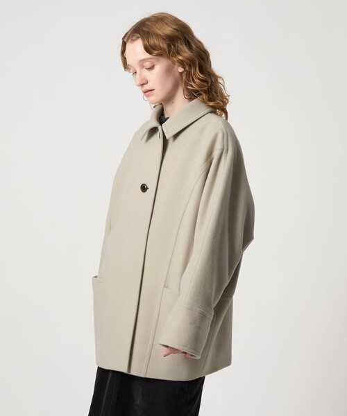 Steven Alan＞ウール ショート コート（ステンカラーコート）｜Steven