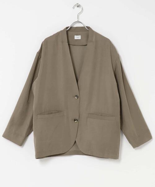 セール】ノーカラージャケット（ノーカラージャケット）｜URBAN