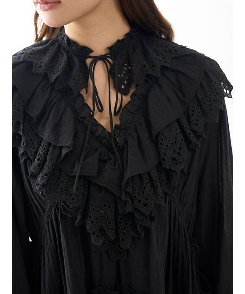 コットンレースBOHOチュニック（その他トップス）｜SNIDEL（スナイデル