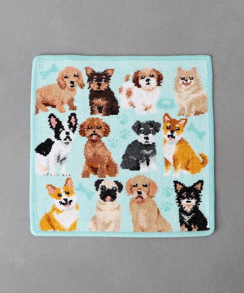 FEILER＞MY CUTE PUPPY ハンカチ（ハンカチ/ハンドタオル）｜FEILER