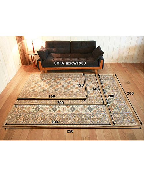 セール】MADISON RUG 140x200 マディソンラグ（ラグ/マット）｜ACME