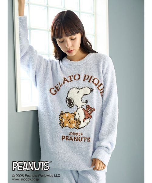セール】【PEANUTS】【ONLINE限定】オリジナルアート ジャガードプル