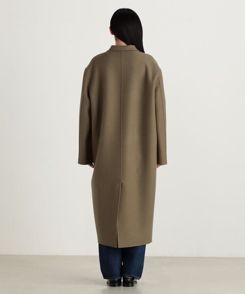 EDITION（エディション）の「□ダブルフェイス コクーンロングコート
