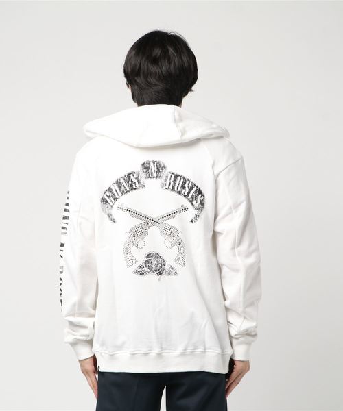 roar（ロアー）の「roar×GUNS N'ROSES 30/10裏毛スウェットパーカー