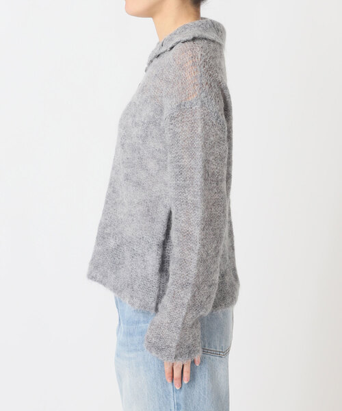 追加》ALPACA MIX BUTTON ニット 3（ニット/セーター）｜Plage