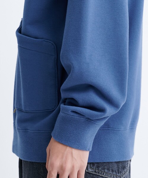 FAF/フェイクアズフラワーズ】Half Zip Sweat Top（スウェット）｜FAF