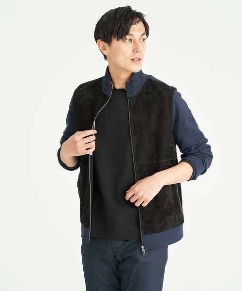 HERNO（ヘルノ）の「HERNO / スエードコンビジップアップブルゾン