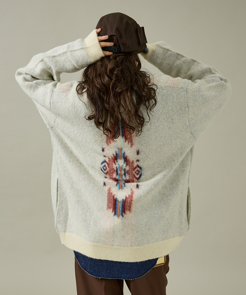 PENDLETON / ペンドルトン】Shaggy Cardigan / シャギー カーディガン