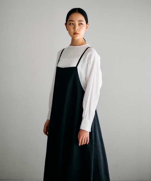 かぐれ（カグレ）の「リネンクルーネックプルオーバー（Tシャツ