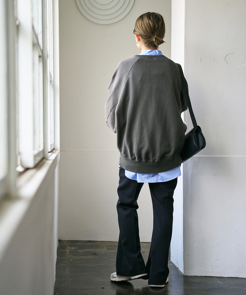 セール】【haru×FRAMeWORK】ロゴスエット（スウェット）｜FRAMeWORK