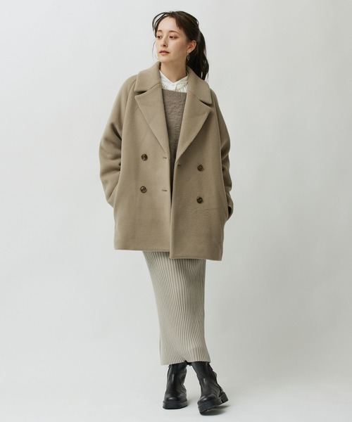 BABYLONE（バビロン）の「MANTECOミドルコート（チェスターコート