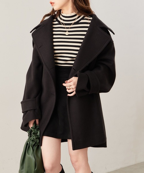 Chico（チコ）の「ミドル丈トレンチ風コート（トレンチコート）」 - WEAR