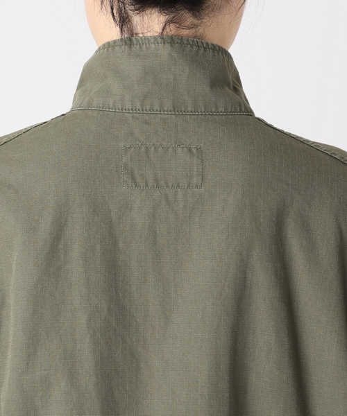 リップストップミリタリーブルゾン（ミリタリージャケット