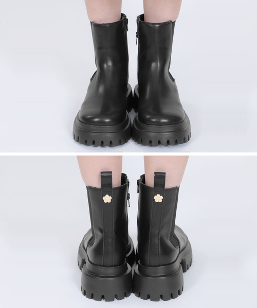 メタルデイジーサイドゴア ブーツ（ブーツ）｜MARY QUANT（マリー