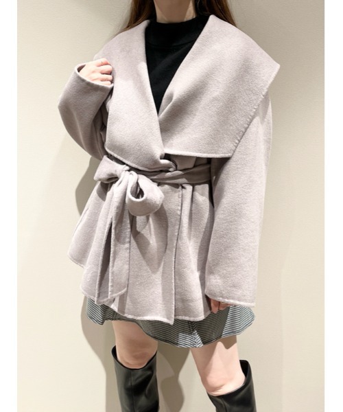 SNIDEL（スナイデル）の「ショートリバーコート（その他アウター