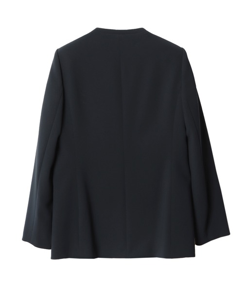 ANAYI（アナイ）の「ストレッチクロスノーカラー ジャケット（ノー