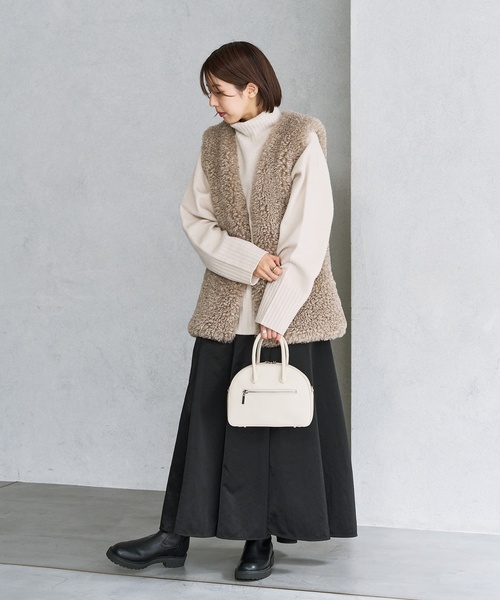 追加4》3.5cmトラックソールフィットショートブーツ（ブーツ）｜LE