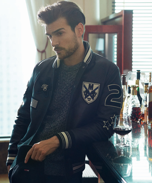 McGREGOR（マックレガー）の「オールラムレザースタジアムジャンパー