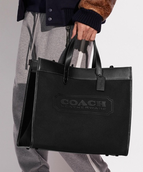 COACH（コーチ）の「フィールド トート 40 オーガニック コットン