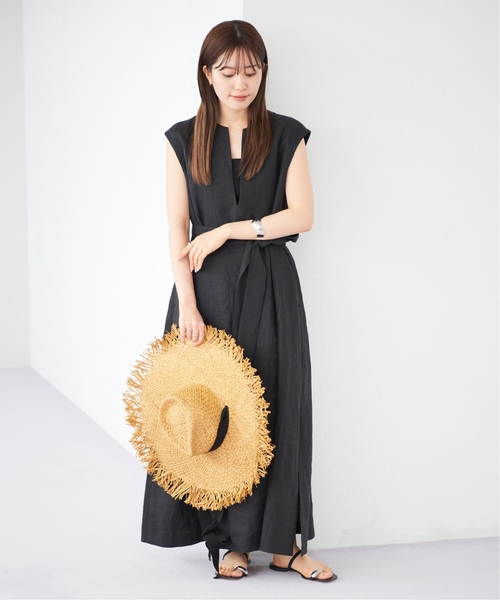 plage（プラージュ）の「《追加》Linen フレア ワンピース2