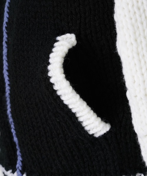 anrealage homme（アンリアレイジオム）の「KNIT SOUVENIR JACKET