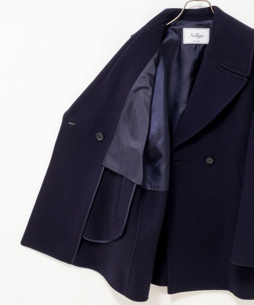 セール】SP140リバーコート起毛メルトン仕上げ（その他アウター