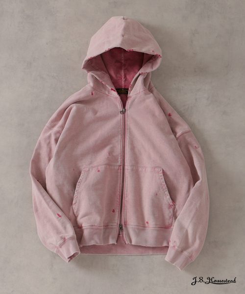 J.S.Homestead / パシフィック 裏毛 ジップ パーカー（パーカー