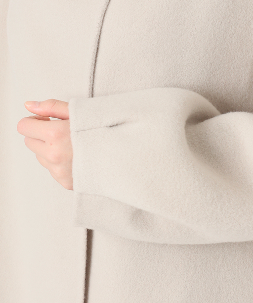 La TOTALITE（ラトータリテ）の「リバーハイネックロングコート