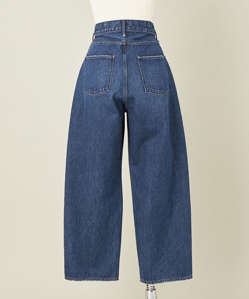 別注】＜upper hights for conte＞タックデニムパンツ UN（デニム