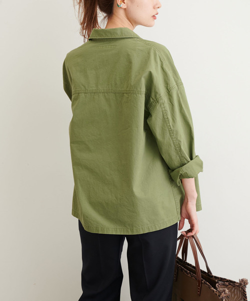 FRAMeWORK（フレームワーク）の「ミリタリー シャツ◇（シャツ