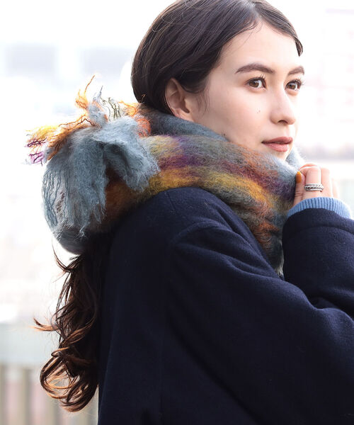 Ray BEAMS（レイビームス）の「MANTAS EZCARAY / タータン ストール