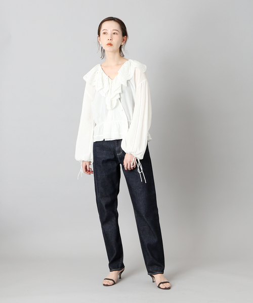 セール】《追加》セルビッチハイライズエコデニムパンツ◇（デニム