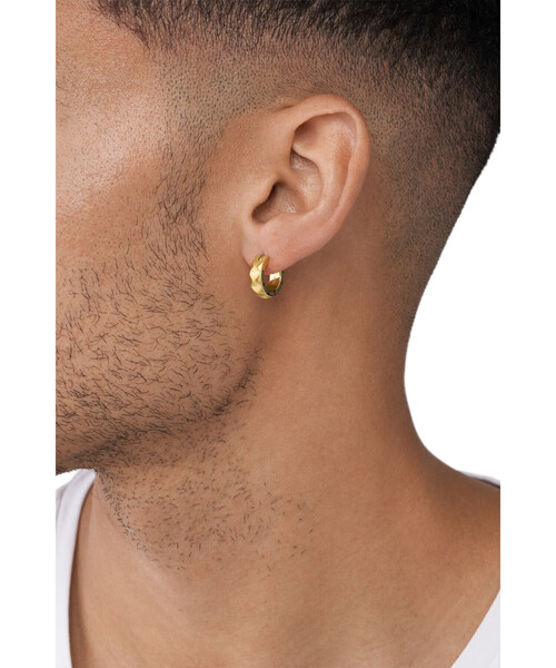 DIESEL（ディーゼル）の「ユニセックス ピアス フープ イヤリング