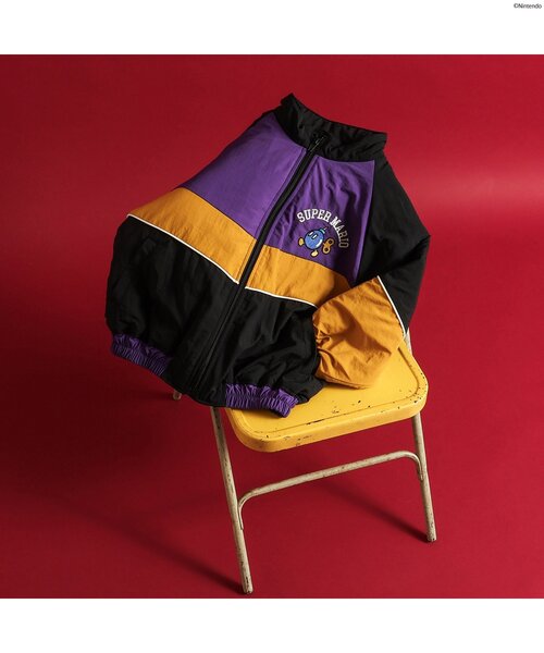 セール】スーパーマリオ 切替ジャケット（ブルゾン）｜BREEZE