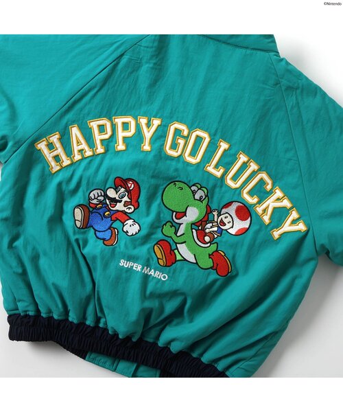 セール】スーパーマリオ 切替ジャケット（ブルゾン）｜BREEZE