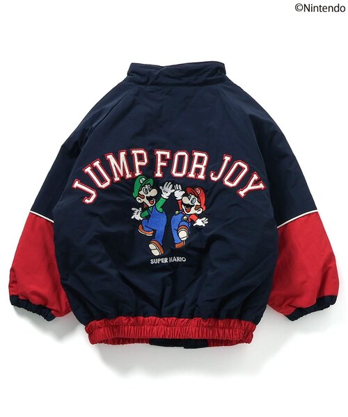 セール】スーパーマリオ 切替ジャケット（ブルゾン）｜BREEZE