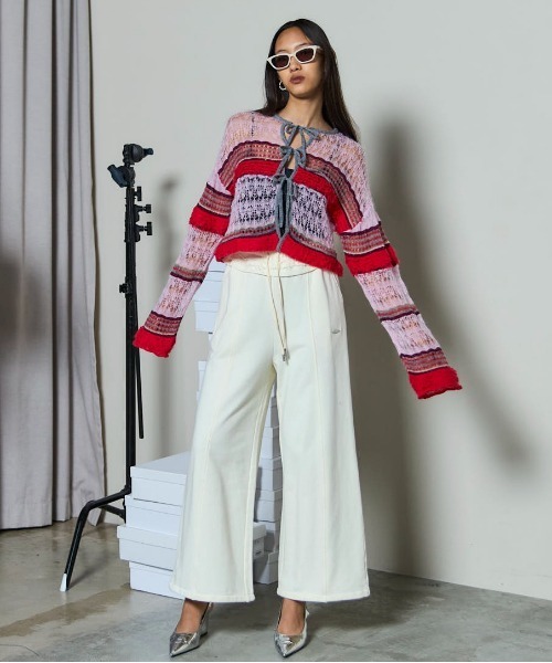 2way Ribbon Cardigan/2WAYリボンカーディガン（カーディガン/ボレロ