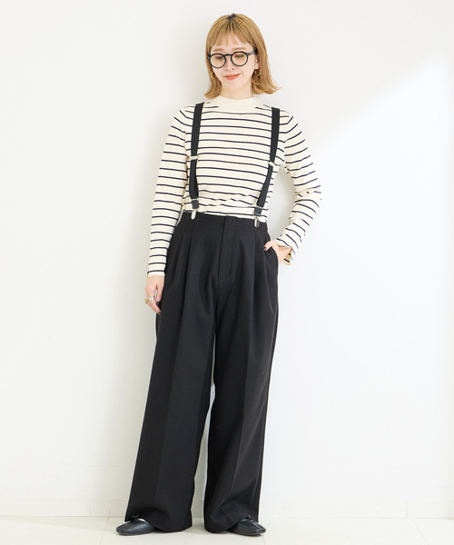 B.C STOCK（ベーセーストック）の「バックウォームサスペンダー付き