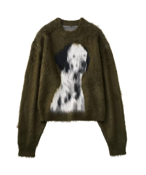 dalmatian shaggy knit(unisex)（ニット/セーター）｜Knuth Marf