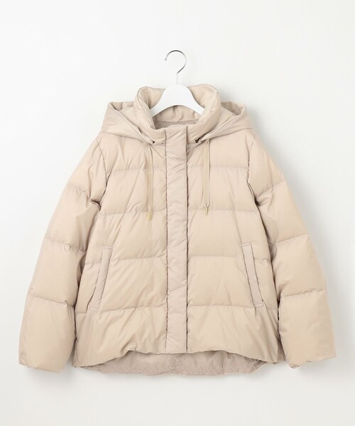 洗える/撥水加工】シレータフタ コンパクト ダウンコート（ダウン